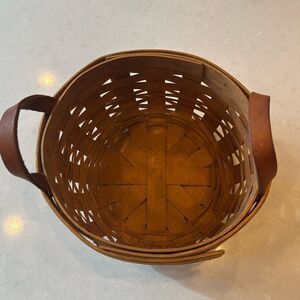 Longaberger basket xl 1998 see measurements handwoven Dresden Ohio rare.